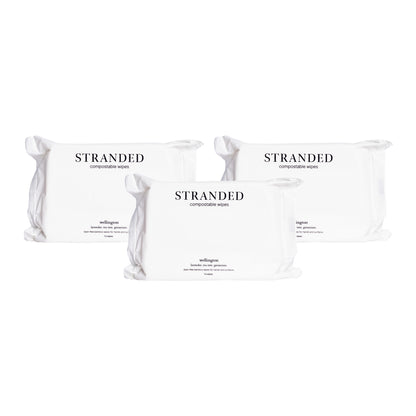 Compostable Wipes 3 Pack